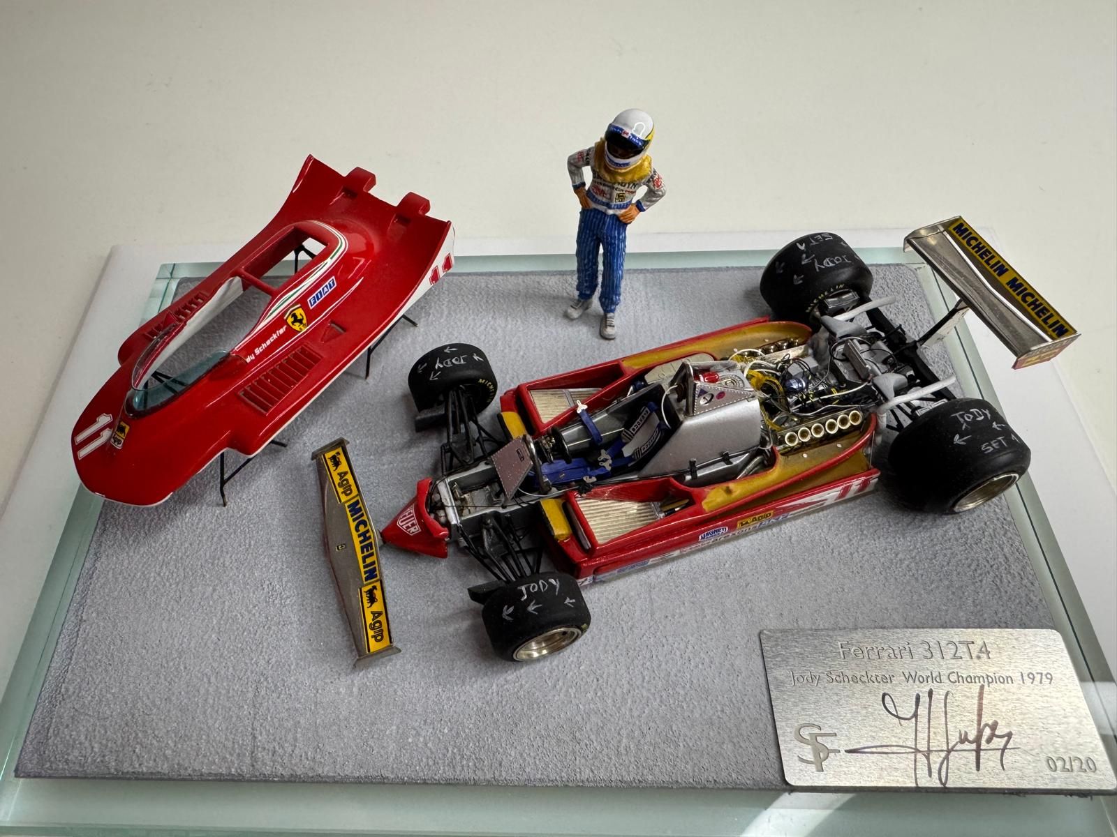 F. Suber : Ferrari 312 T4 World Champion 79 -> price on request